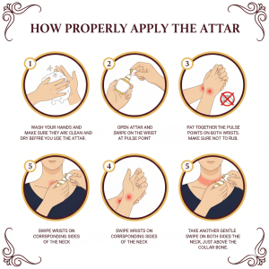 How to Properly Apply the Attar